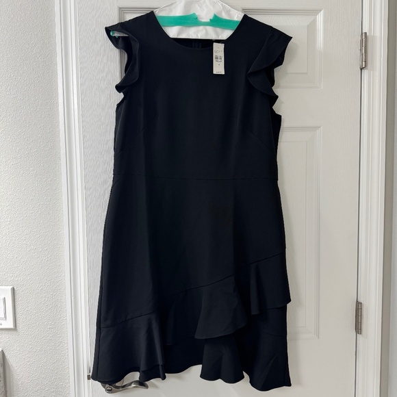 LOFT Dresses & Skirts - Ann Taylor Loft Black Dress - Size 14 - NWT